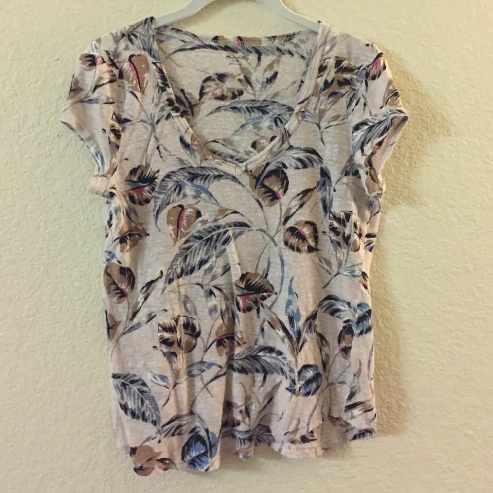 Madewell Tropical Leaf Tee